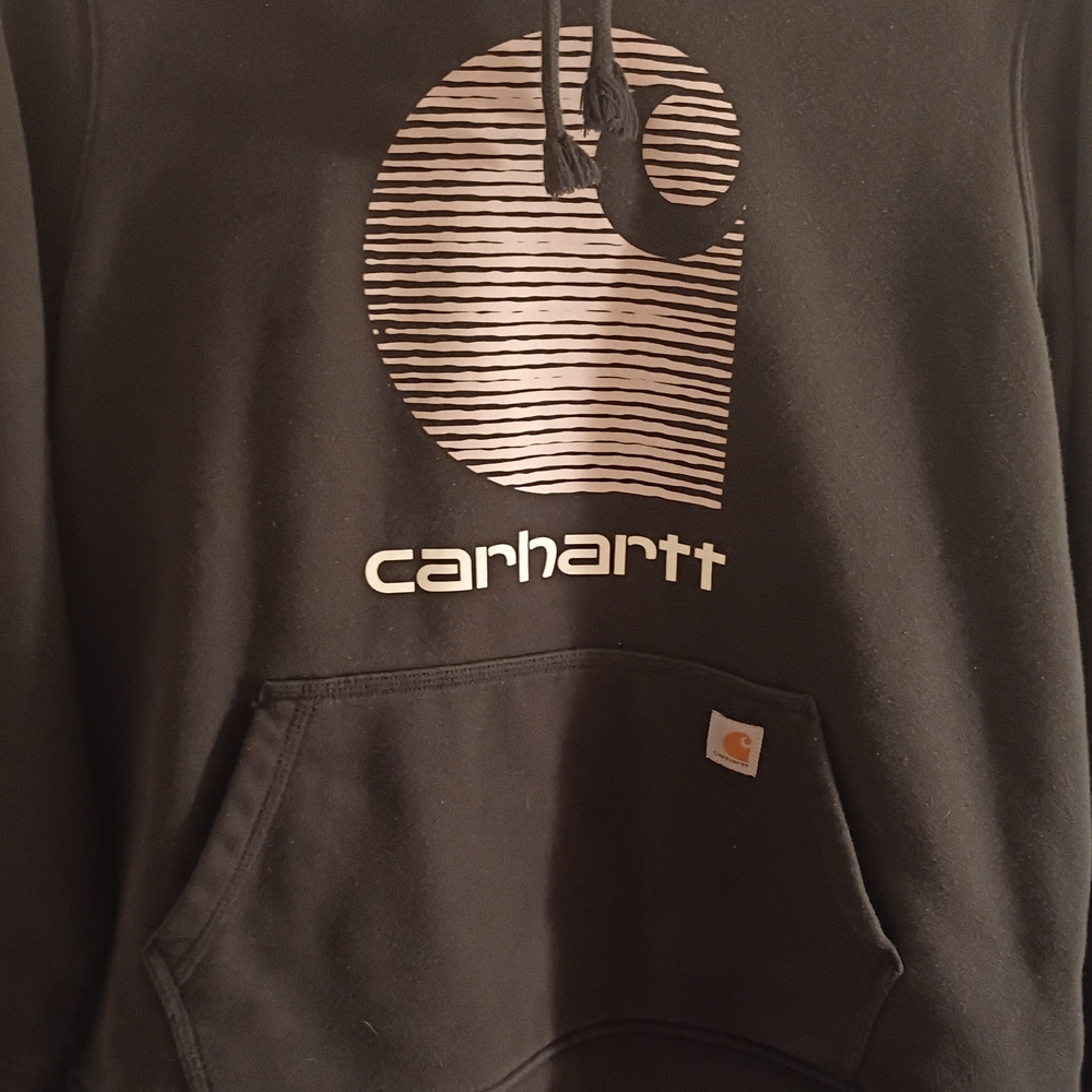 Carhartt Black Pullover with Logo
